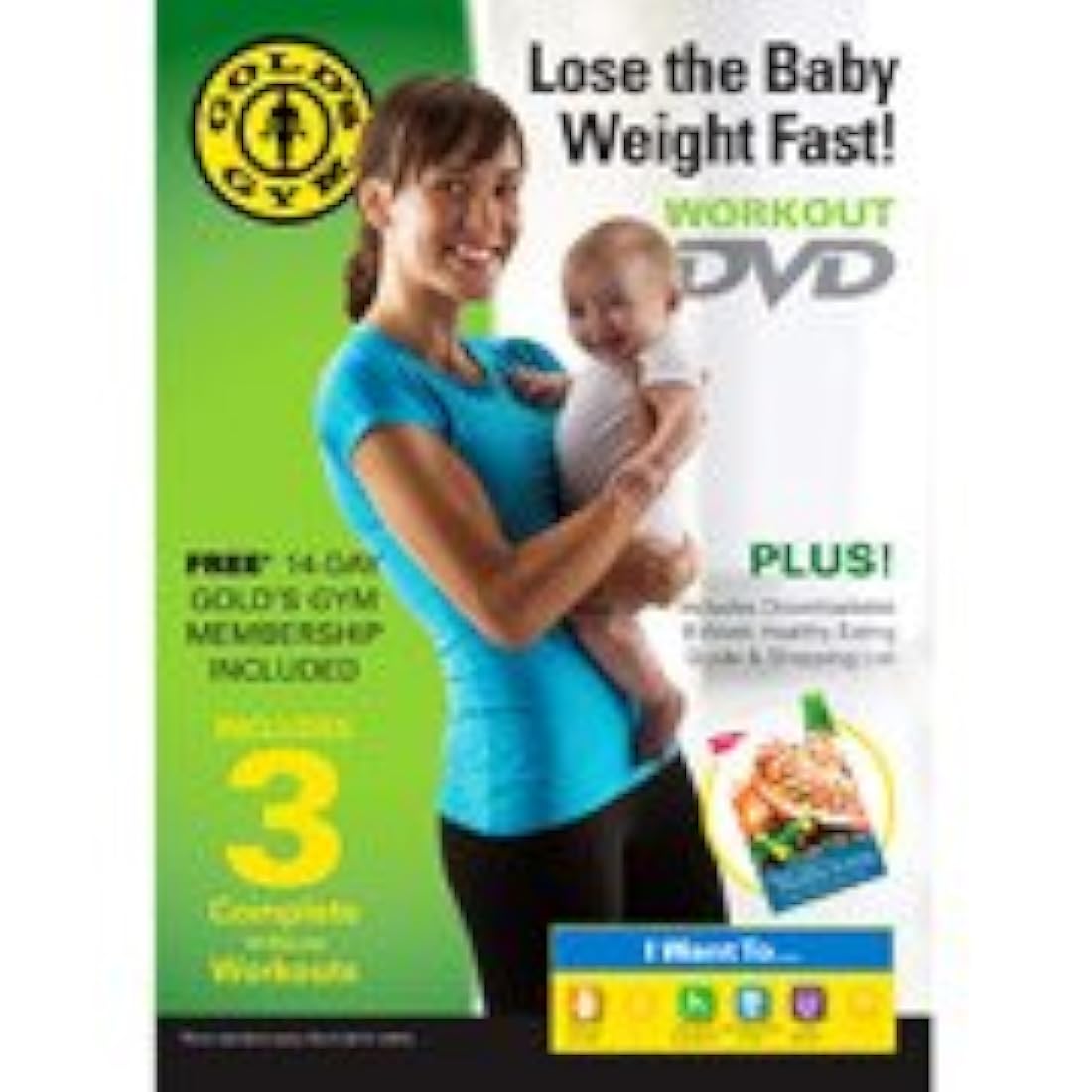 DVD: Gold's Gym - Lose the Baby Weight Fast!