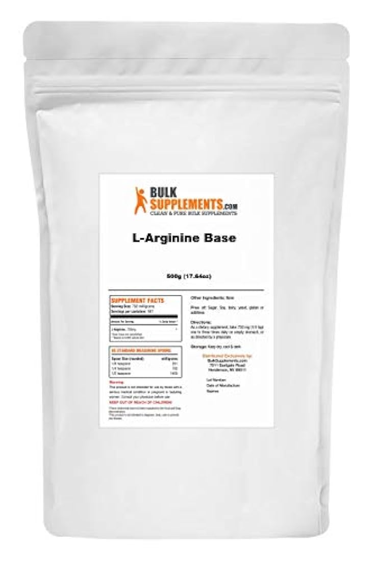 Suplementos al por mayor L-Arginina polvo base puro, 1