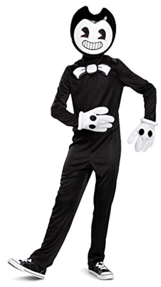 Bendy - Disfraz clásico, color negro