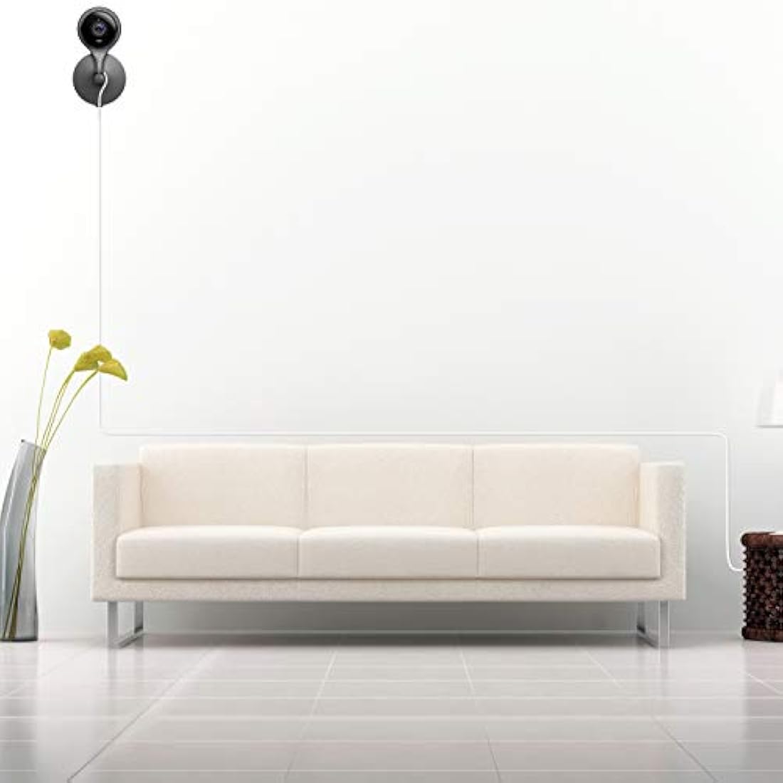 Paquete de 2 cables de extensión de alimentación19.7 ft