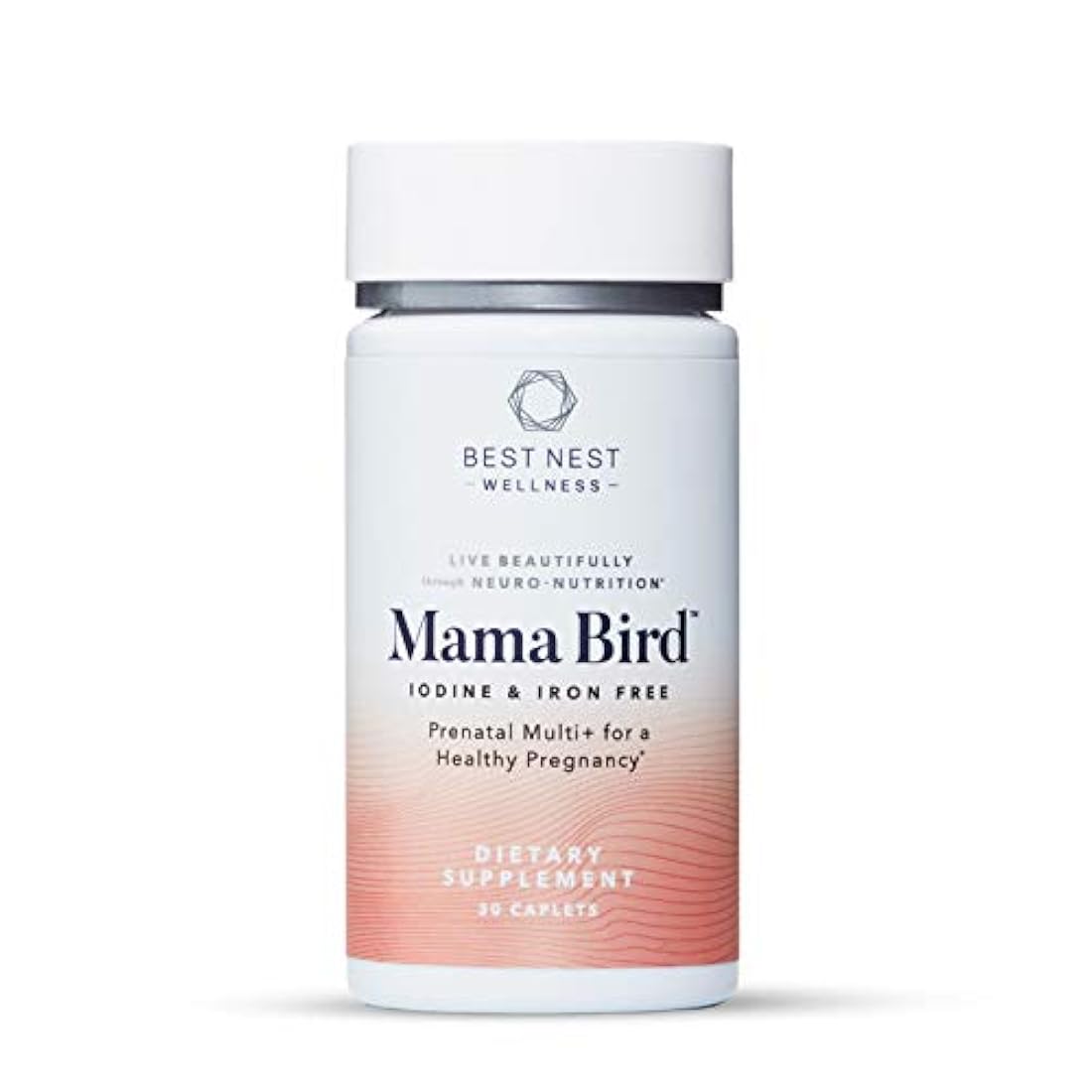 Vitamina posnatal, una vez al día, hecha con alimentos