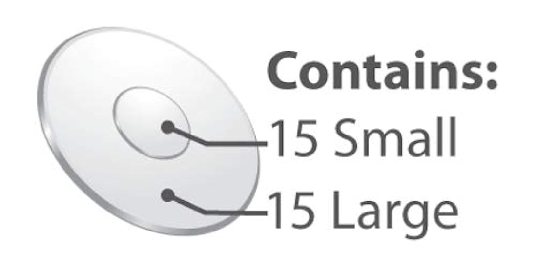 Crafters Workshop Anillos autoadhesivos antiderrapantes