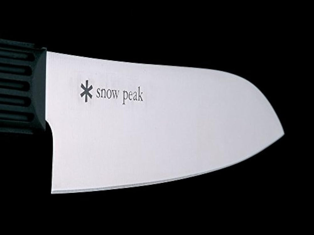 Snow Peak Campo Cocina Santoku – Cuchillo, color negro