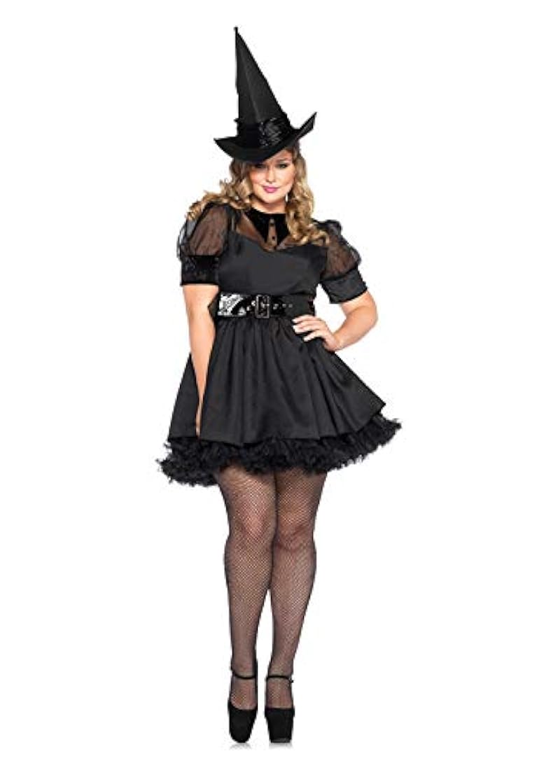 Disfraz de Halloween de bruja hechicera clásica Leg Avenue