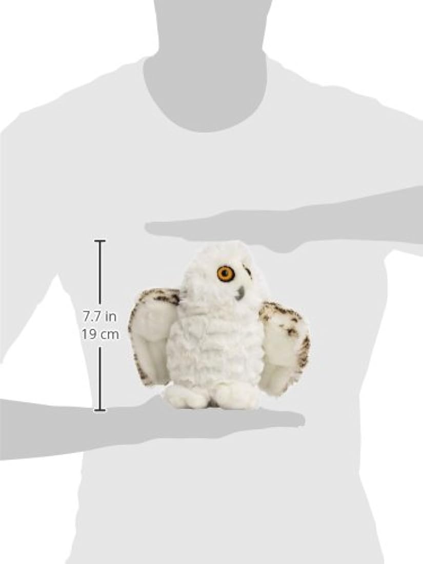 Cuddlekins 12 Snowy Owl, 8, Multicolor