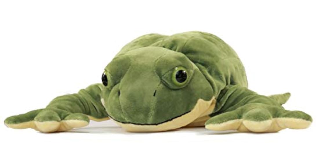 Peluche de rana gigante de peluche, 22.0 in, color verde