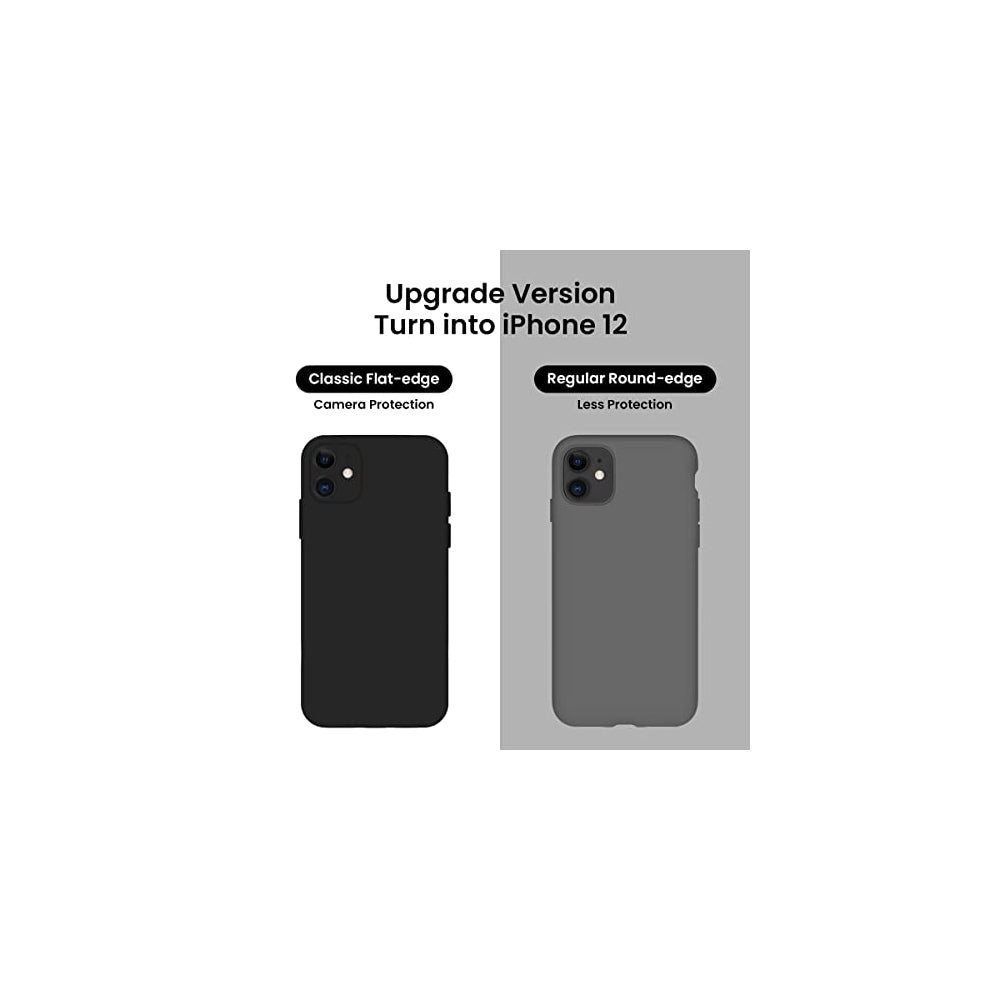 Funda para iPhone 11 silicona 6.1 pulgadas color negro