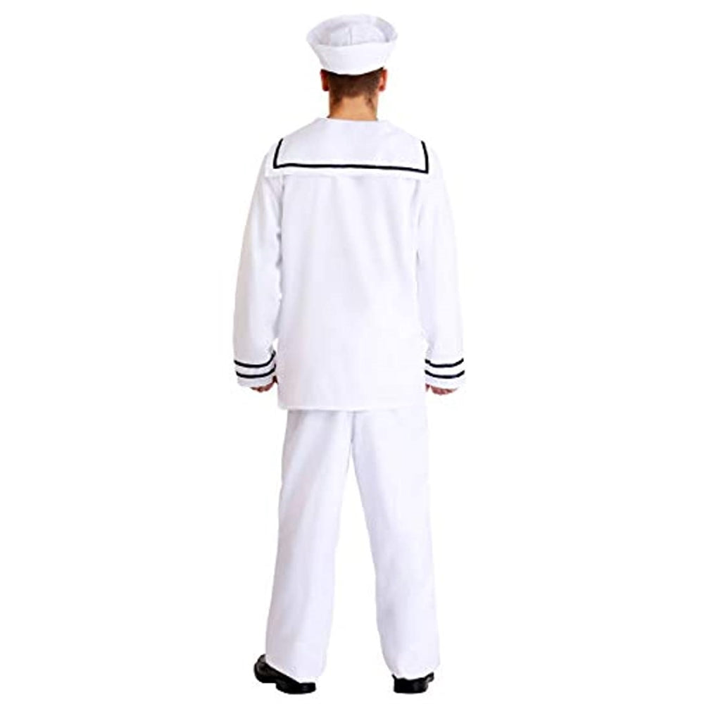 Disfraces Traje de marinero blanco para hombre