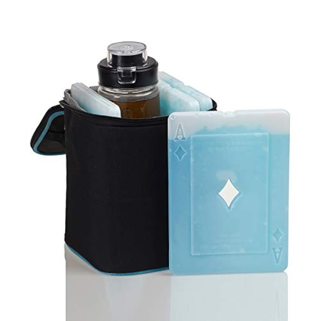 HOTFUN - Juego de 6 paquetes de hielo para fiambrera delgada