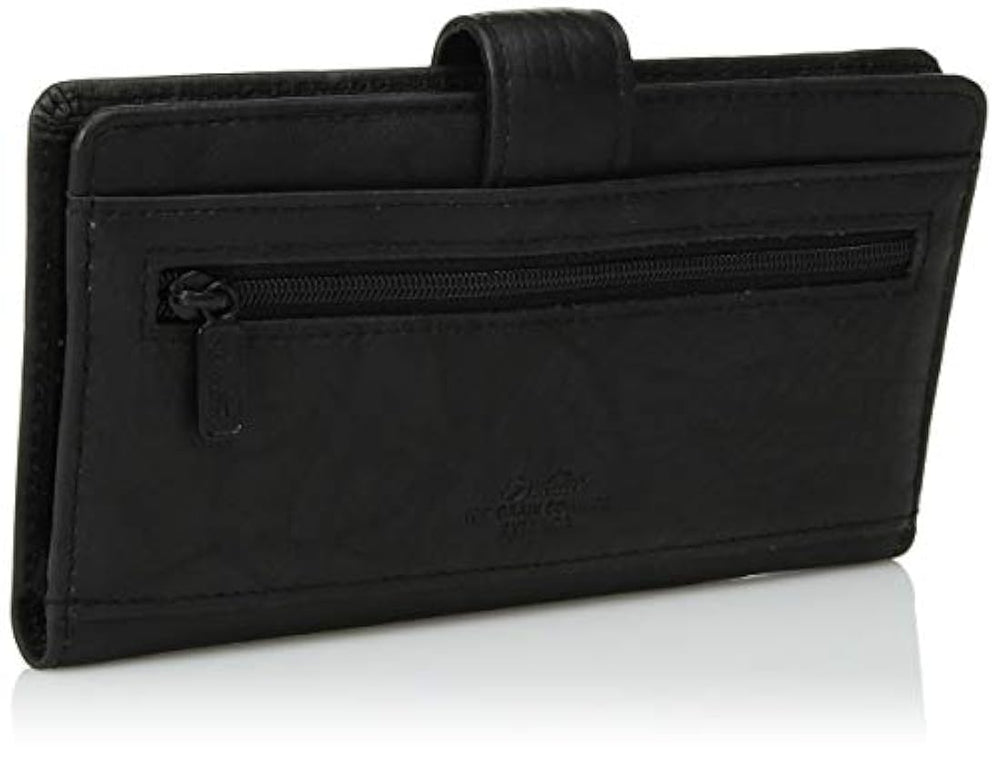 Buxton funda Heiress Tab para chequera de piel y titular