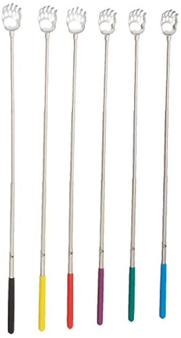 Rascador de espalda con mango de goma suave