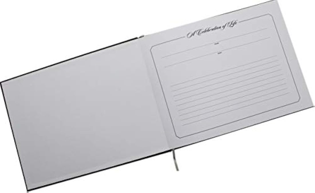 Libro de invitados para Funeral. Marca Pyle