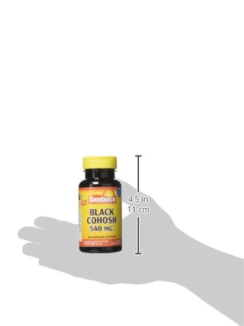 Sundance Cohosh Negro 540 mg, 100 unidades