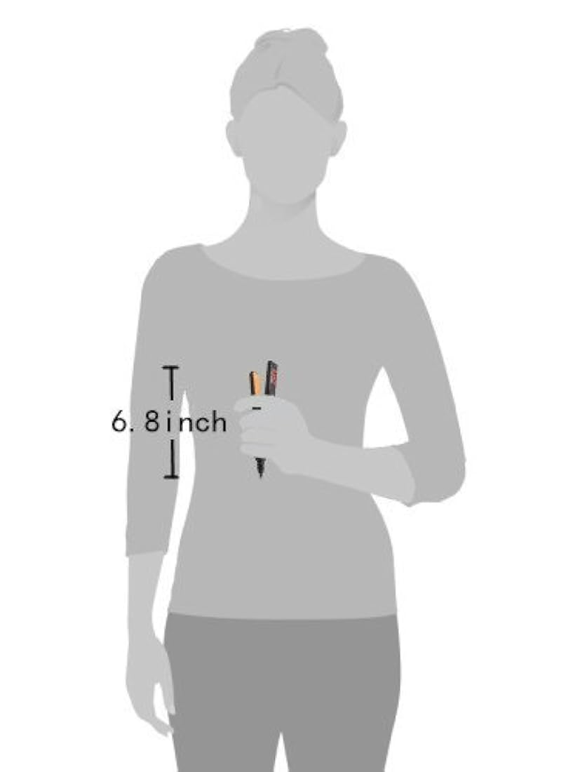 MHU mini plancha alisadora de cabello de cerámica