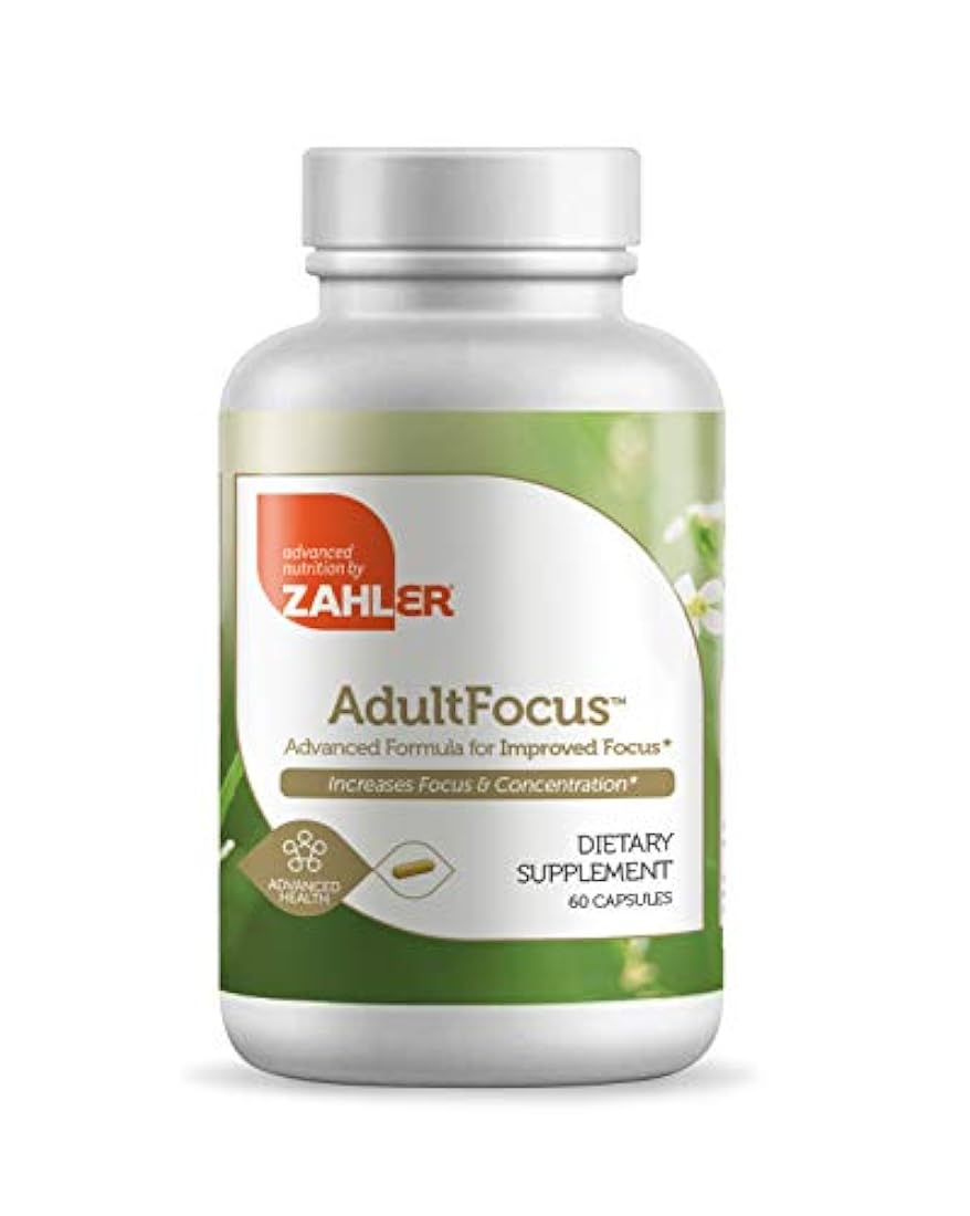 Zahler Adulto, fórmula avanzada para mayor concentración