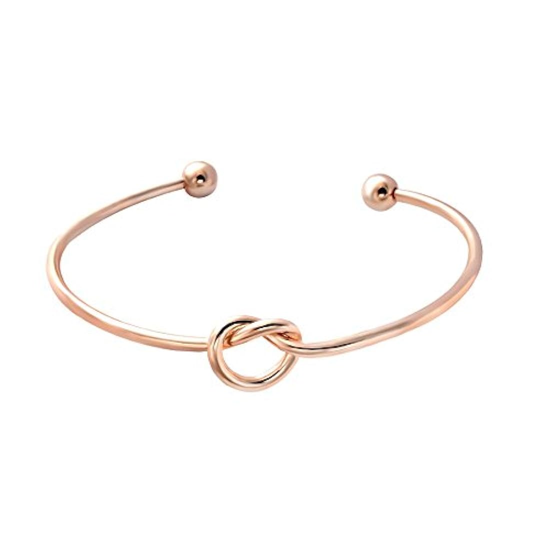Pulsera de nudo de amor simple para dama de honor