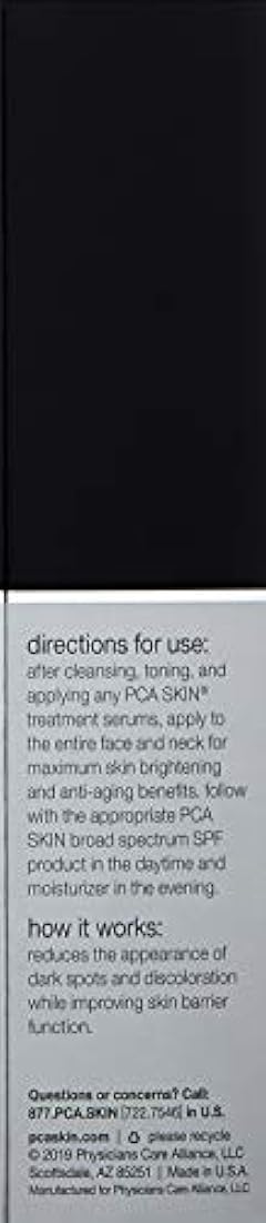 PCA SKIN Vitamina B3 Suero iluminador, 6% suero hidratante