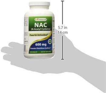 Suplementos Alimenticios NAC N-acetil-cisteína 600 mg