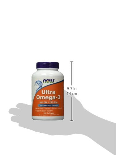 Ultra Omega-3 destilado molecularmente y con recubrimiento