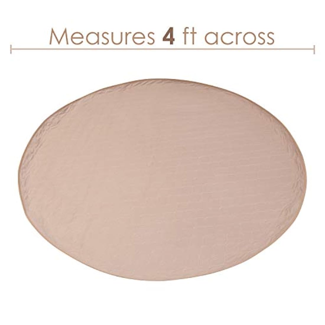 Almohadillas para cachorros lavables, grandes, redondas