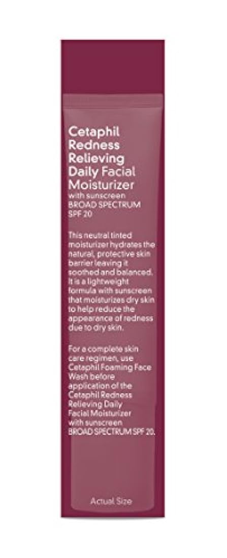 Crema hidratante facial diaria, mitigar enrojecimiento