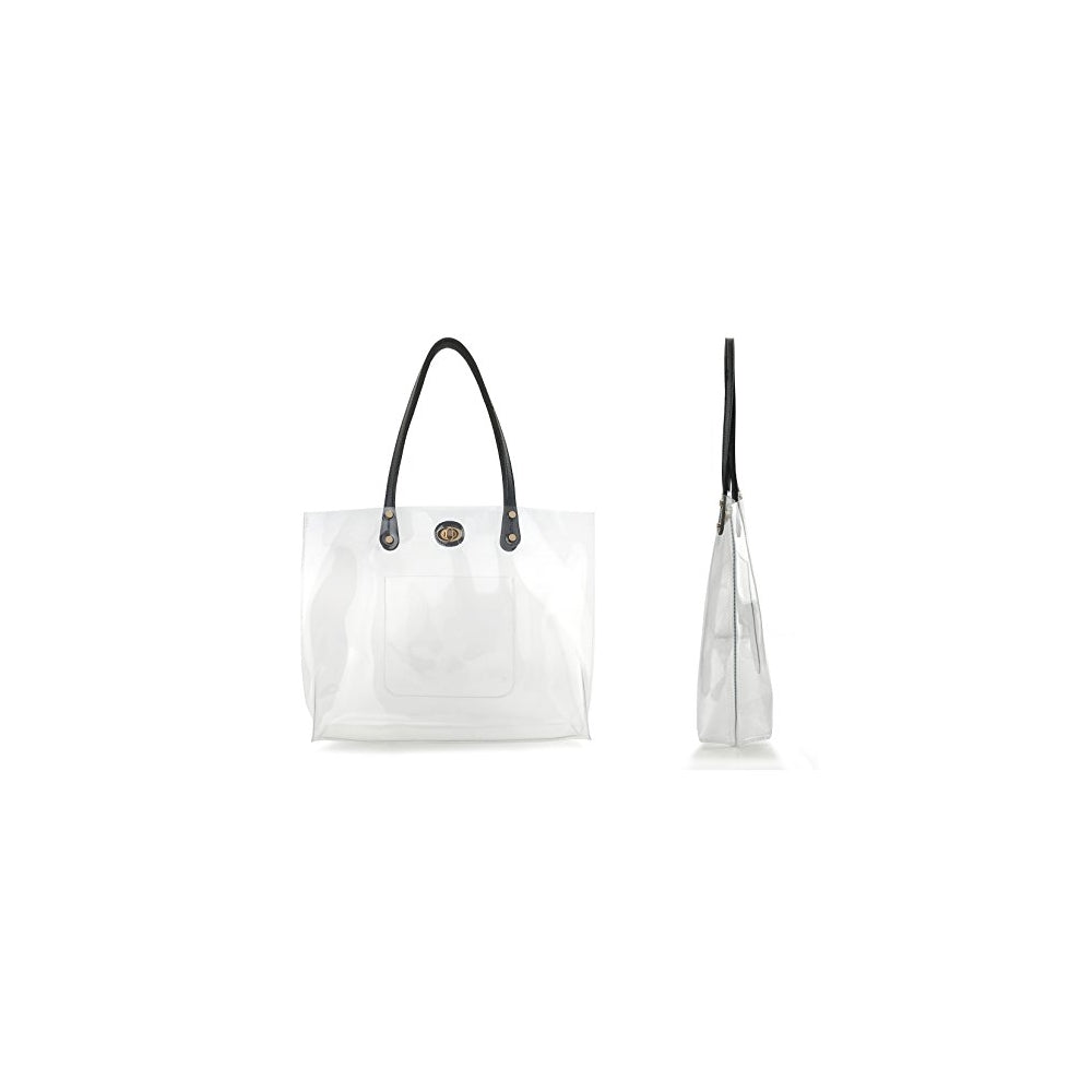 Bolsos de hombro transparente de las mujeres del PVC