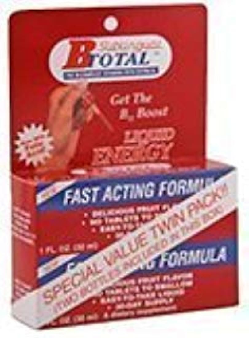 sublingual productos b-total paquete individual - 2 fl oz