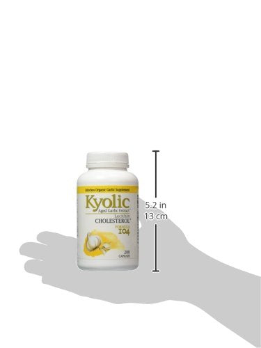 Kyolic Formula 104 Extracto de ajo envejecido Lecitina