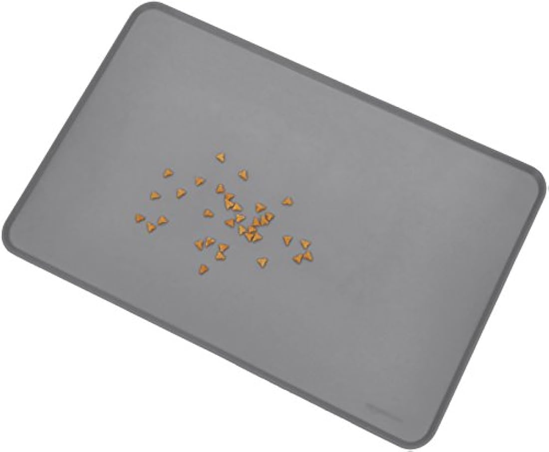 Alfombrilla de silicona impermeable para comida de mascotas