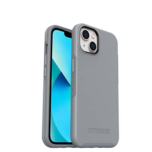 OtterBox Symmetry Series - Funda solo para iPhone 13, gris resiliencia