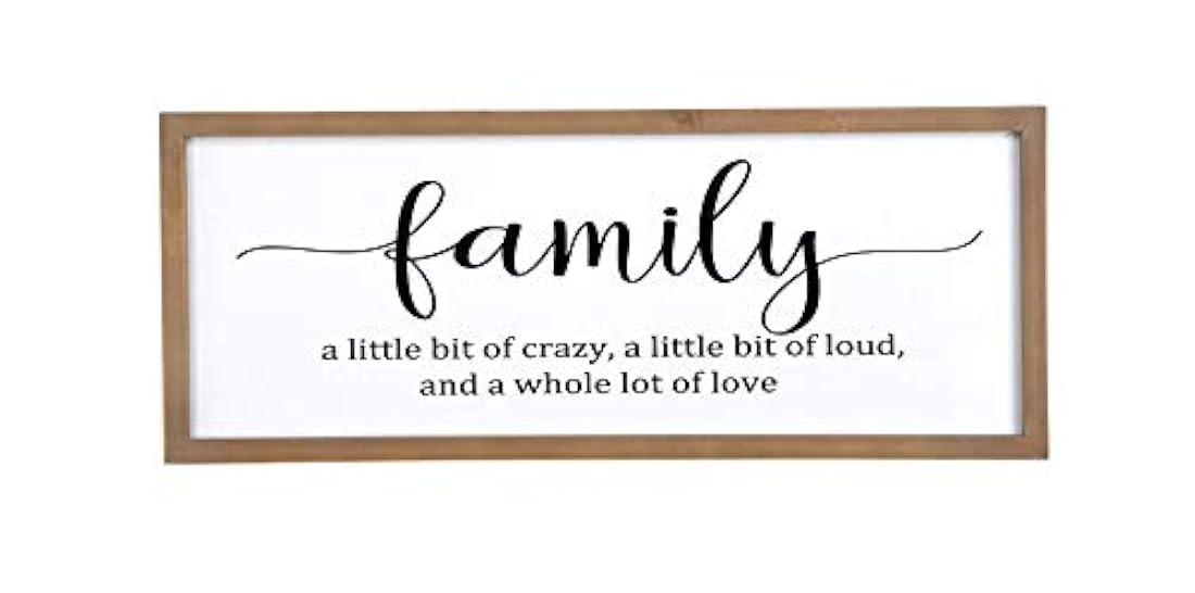 Portarretratos de madera color marrón de 19,7 x 7,9 in.