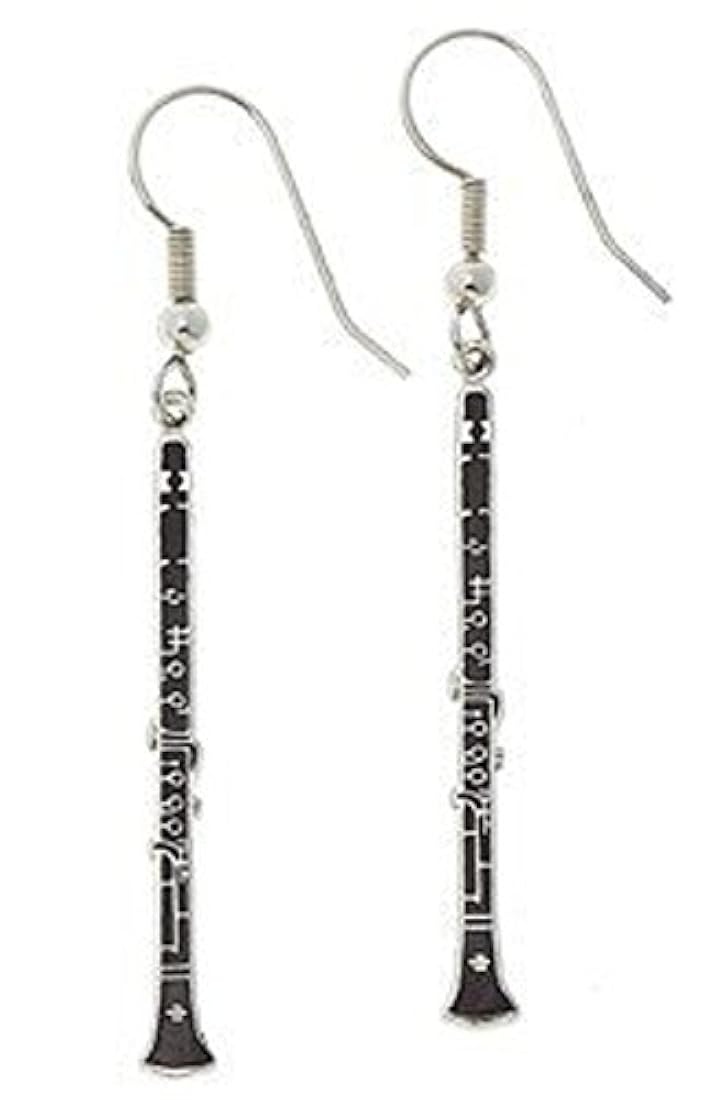 Aretes en forma de Clarinete