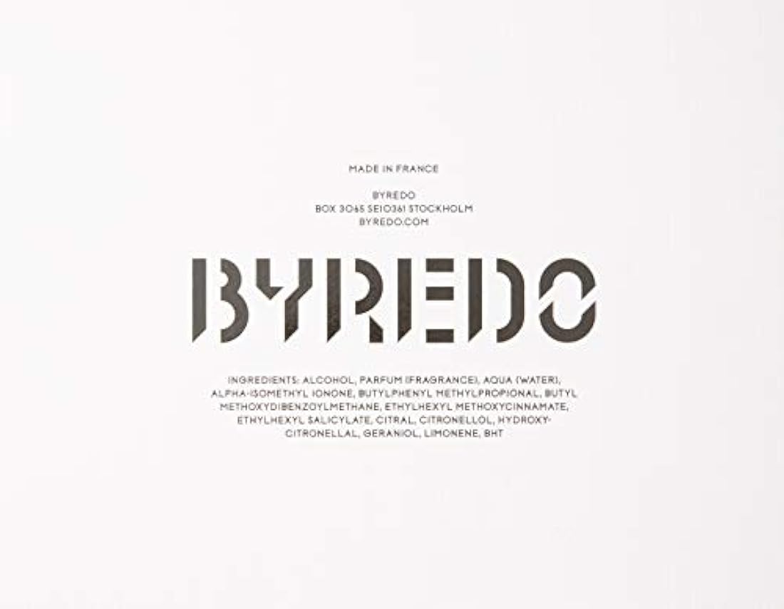 Perfume de Spray para mujer de 3.3 fl oz de Byredo