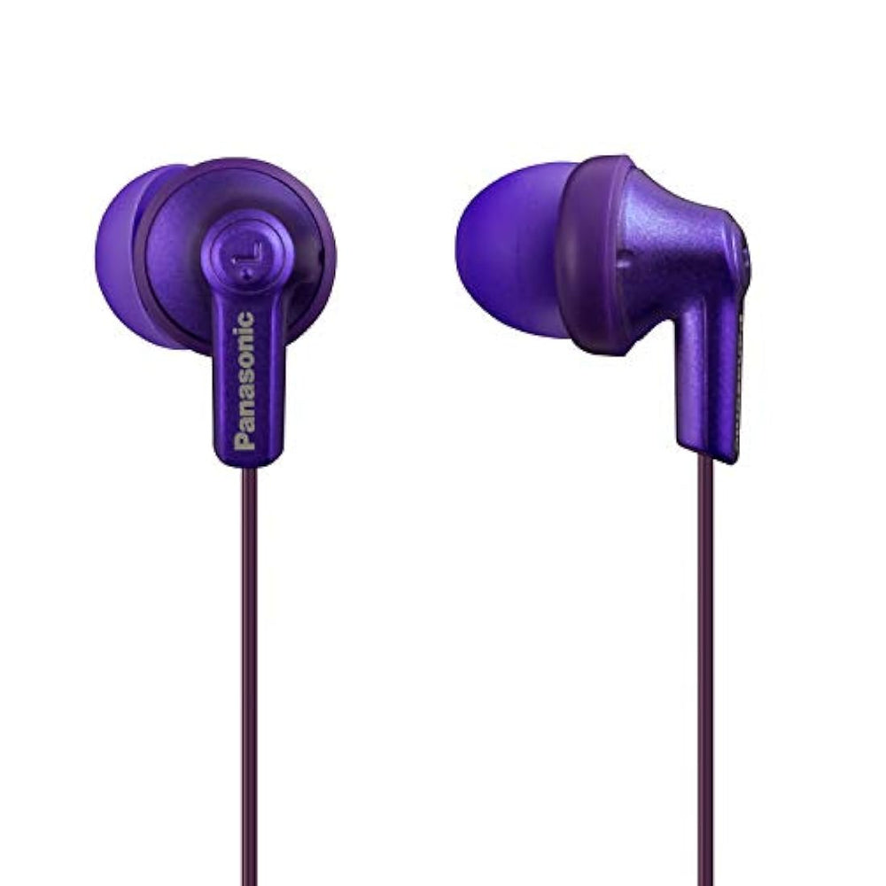 Auriculares in-ear con micrófono (metal), color violeta