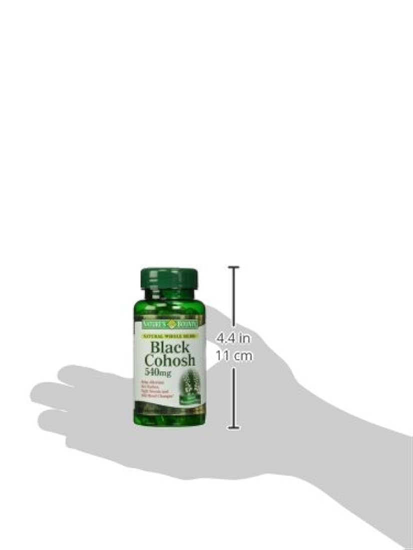 Nature's Bounty Hierba entera Cohosh Negro 0.019 onzas