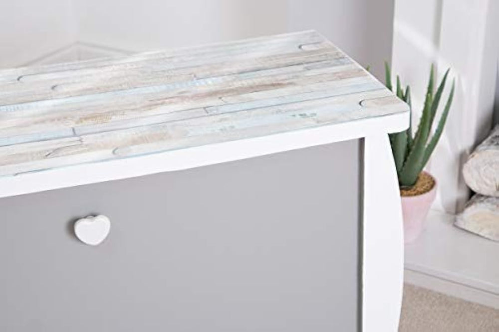 Papel de contacto de grano de madera 17.7 x 78.7 pulgadas