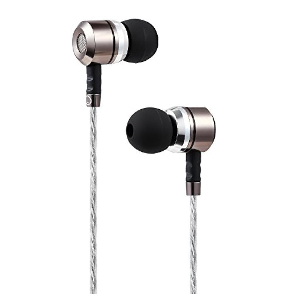 Sephia SP3060 - Auriculares con aislamiento de ruido en los oídos, potente sonido bajo, alta definición, audio puro, auriculares para iPhone, iPod, iPad, reproductores MP3, smartphones y tablets Samsung