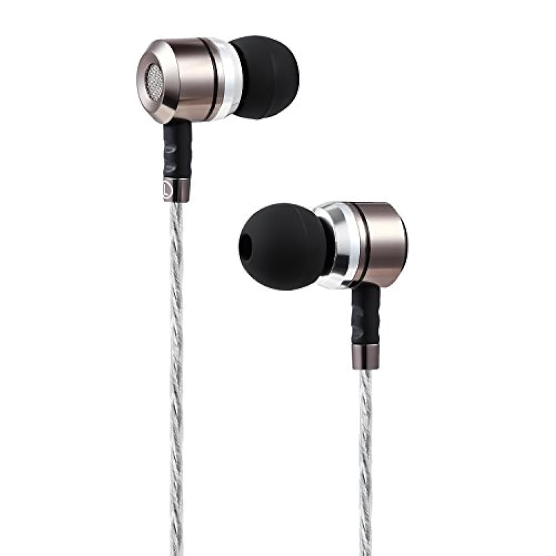 Sephia SP3060 - Auriculares con aislamiento de ruido en los oídos, potente sonido bajo, alta definición, audio puro, auriculares para iPhone, iPod, iPad, reproductores MP3, smartphones y tablets Samsung