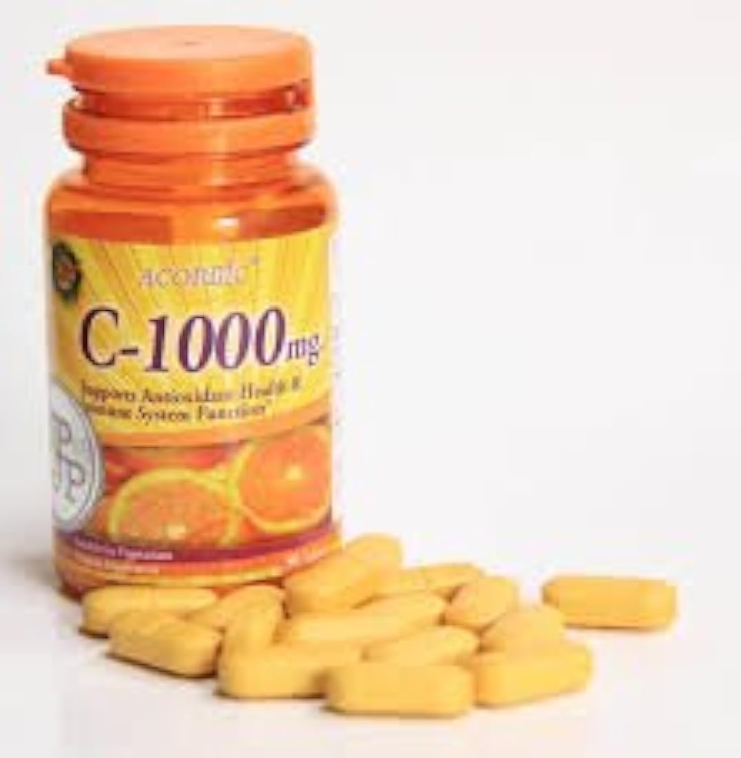30 Pastillas acorbic C 1000 mg vitamina C Suplemento