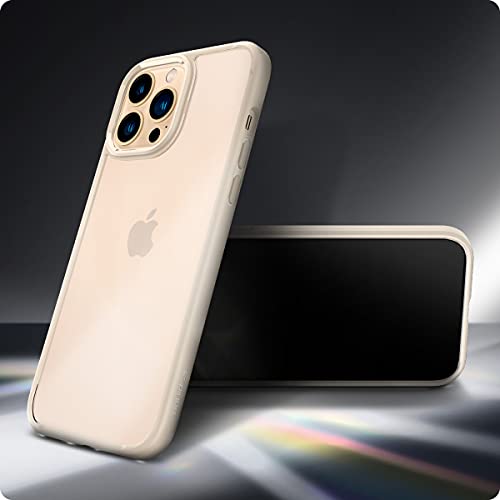 Spigen - Funda ultra híbrida diseñada para iPhone 13 (2021) - beige arena
