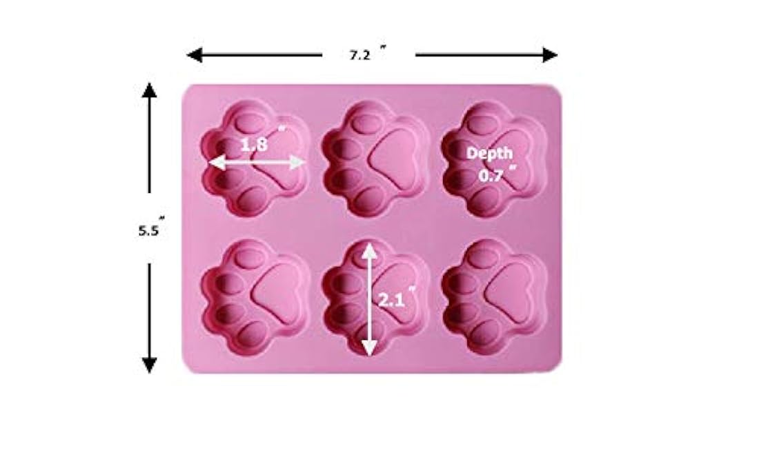 Moldes, Paquete de 2 moldes de silicona