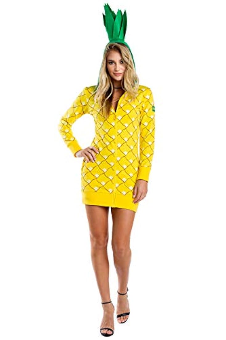 disfraz de Halloween, vestido de piña, overol