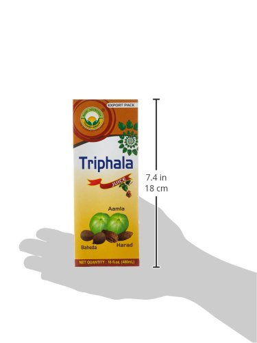 Suplemento Ayurveda Jugo de Triphala, Amla, Bibhitaki