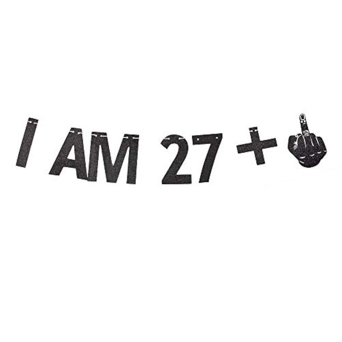 I AM 27+1 Banner, 28º cumpleaños de la fiesta