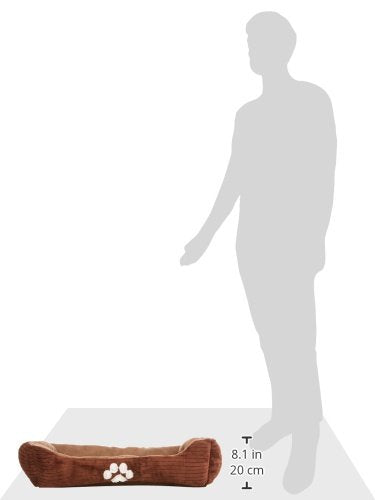 HappyCare Textiles Rectángulo rectangular Cama para mascotas