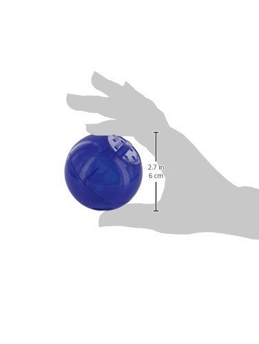 Dispensador de comida para gatos azul