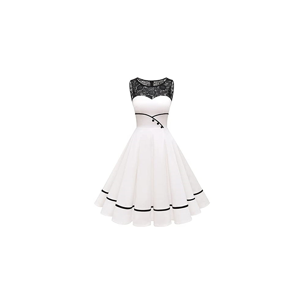 Disfraz Vestido estilo vintage de los años 50 talla XS