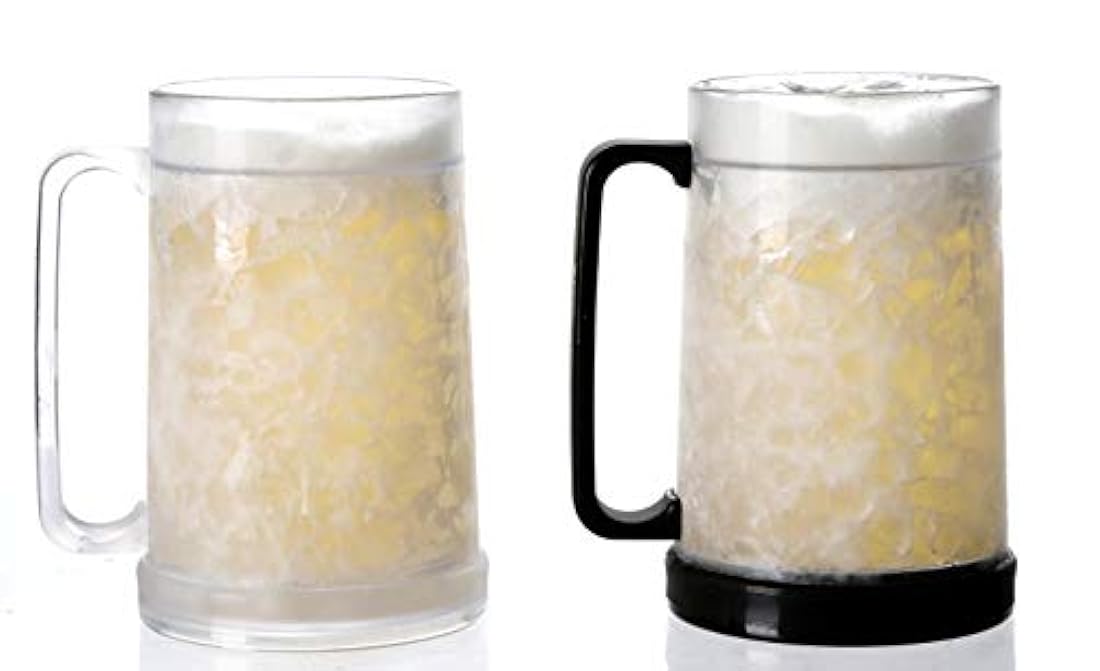 BC Inter - Juego de 4 tazas de hielo para congelador