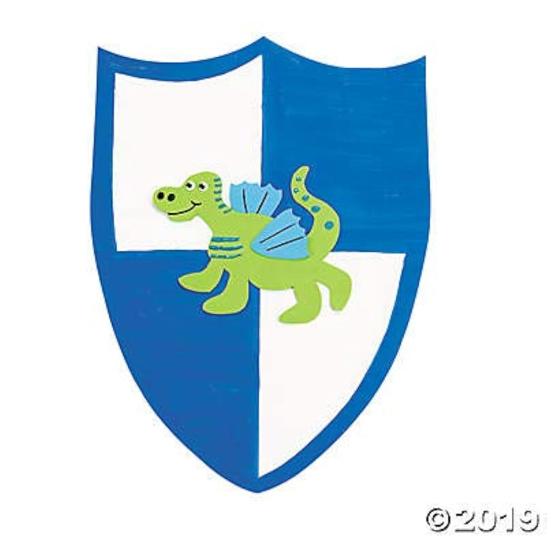 Hágalo Yourself - Escudos de cartón - 1Dz - Artesanía