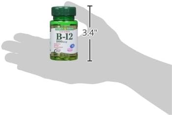 Vitamina B-12 Tabletas de 1000 mcg 100 unidades